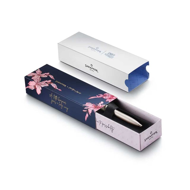 Sheaffer Emily in Paris 100 Champagne Gold/Bow Clip Ballpoint Pen image number 1